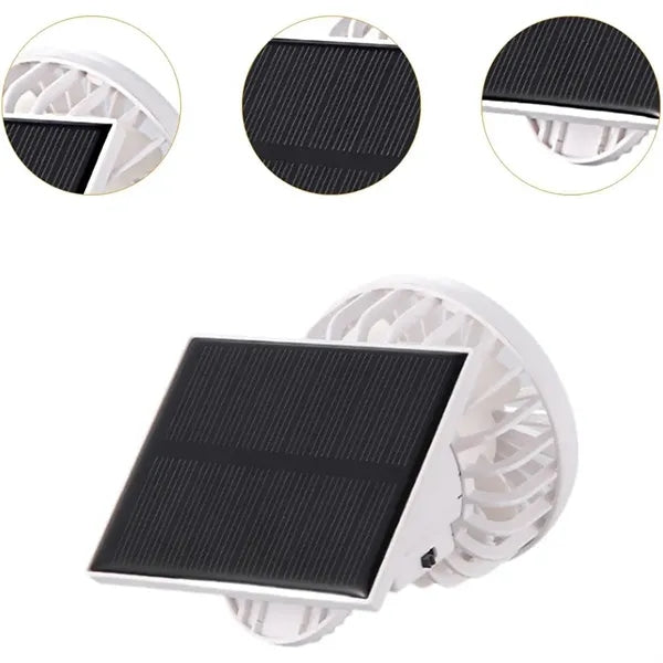 Solar Powered Portable Fan Clip
