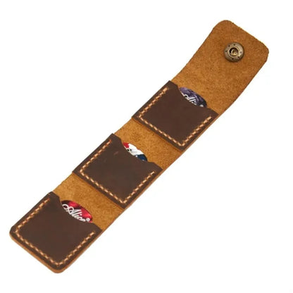 Pu Leather Guitar Plectrum Bag
