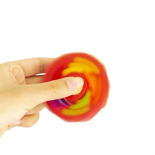 Colorful Rotating Bead Puzzle Spinner Toy