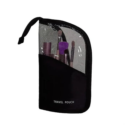 Travel Foldable Makeup Brush Holder Bag