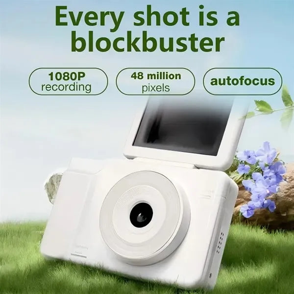 HD Flip Screen Ccd Digital Camera With Fill Light