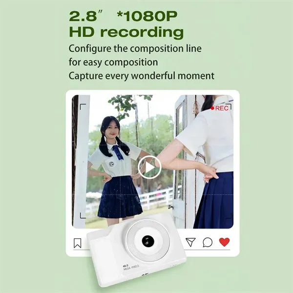 HD Flip Screen Ccd Digital Camera With Fill Light