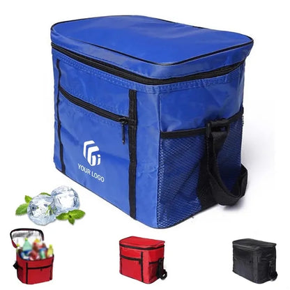 Beach picnic collapsible insulated large cooler lunch bag