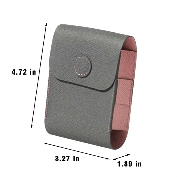 Portable golf bag accessories tee holder rangefinder case