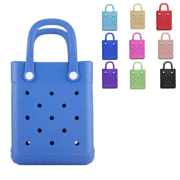 Small Rubber Beach Tote Bag