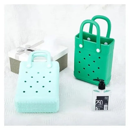 Small Rubber Beach Tote Bag