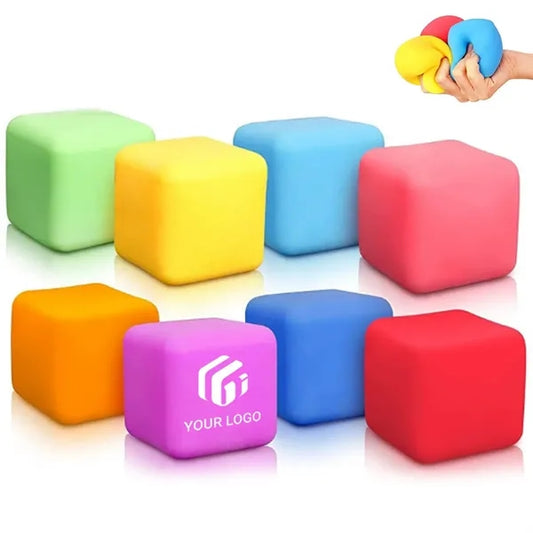 Classroom prize kids adults fidget toy square stress cube