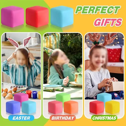 Classroom prize kids adults fidget toy square stress cube
