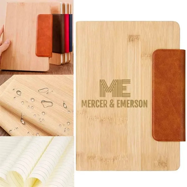 A5 PU Notebook with Magnetic Buckle