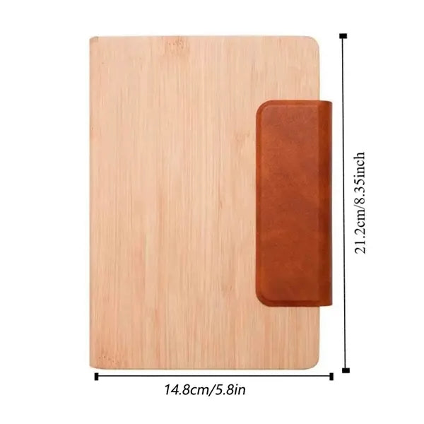 A5 PU Notebook with Magnetic Buckle