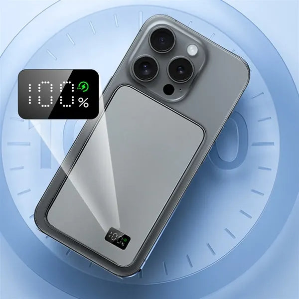 Wireless Magnetic Light Portable Fast Charging Power Bank