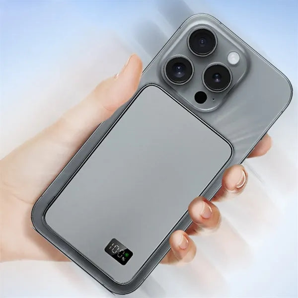 Wireless Magnetic Light Portable Fast Charging Power Bank
