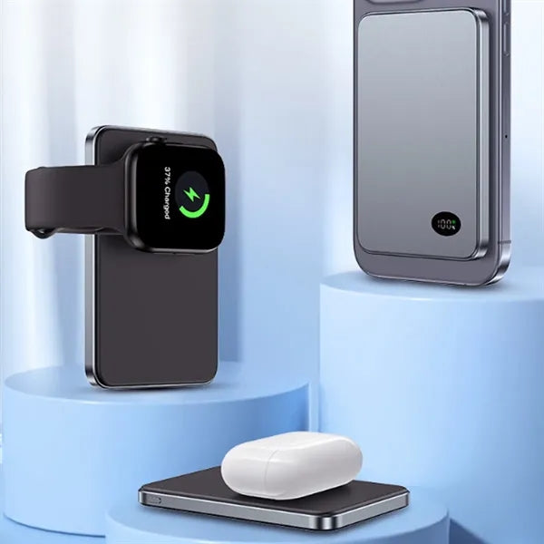 Wireless Magnetic Light Portable Fast Charging Power Bank