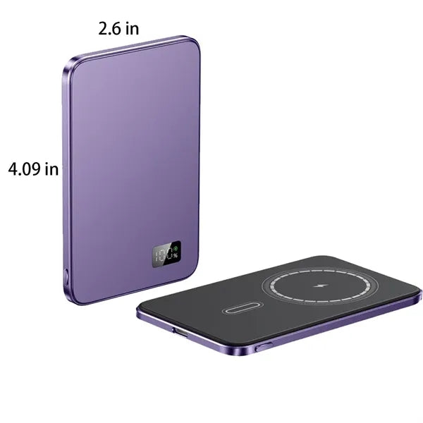 Wireless Magnetic Light Portable Fast Charging Power Bank