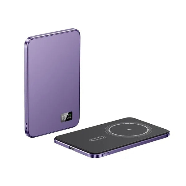 Wireless Magnetic Light Portable Fast Charging Power Bank