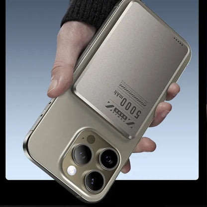 Magnetic Wireless 2 In 1 Fast Charging Portable Power Bank