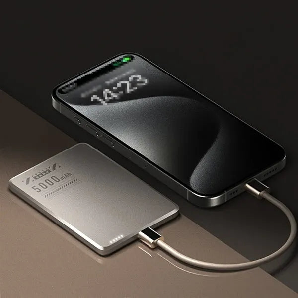 Magnetic Wireless 2 In 1 Fast Charging Portable Power Bank