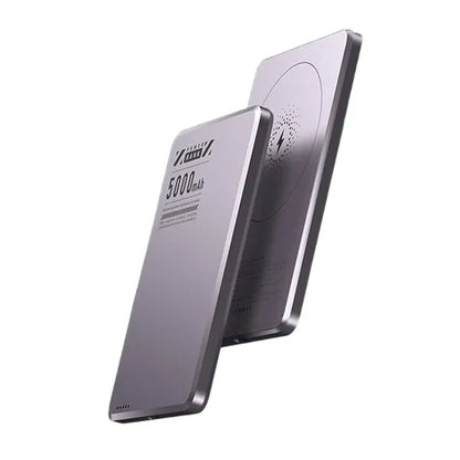 Magnetic Wireless 2 In 1 Fast Charging Portable Power Bank