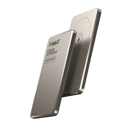Magnetic Wireless 2 In 1 Fast Charging Portable Power Bank