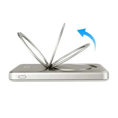 Ultra-Thin Stand Magnetic Wireless Power Bank With Display