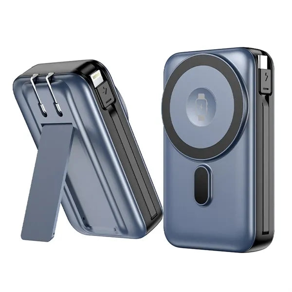 Magnetic Three-In-One Dual-Wire Fast Charging Power Bank