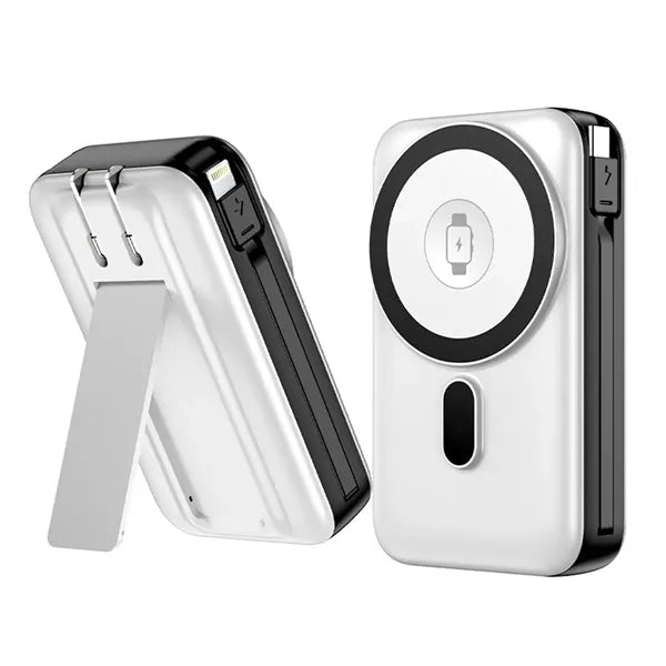 Magnetic Three-In-One Dual-Wire Fast Charging Power Bank