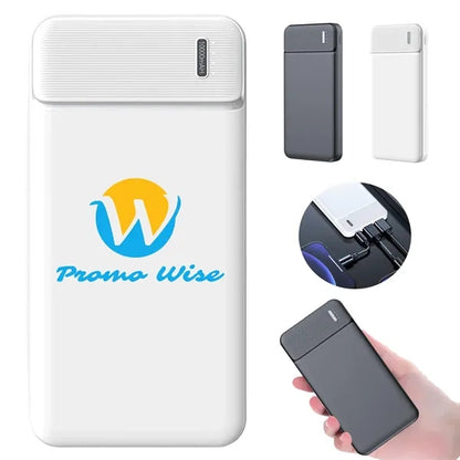 Large-Capacity 10000 MAh Bidirectional Battery Power Bank