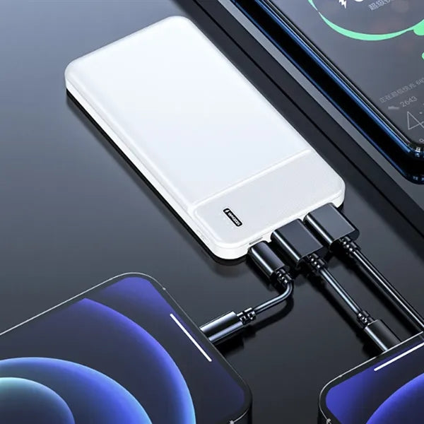 Large-Capacity 10000 MAh Bidirectional Battery Power Bank