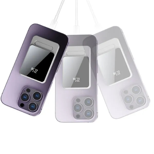 Magnetic Wireless Foldable Stand Portable Power Bank