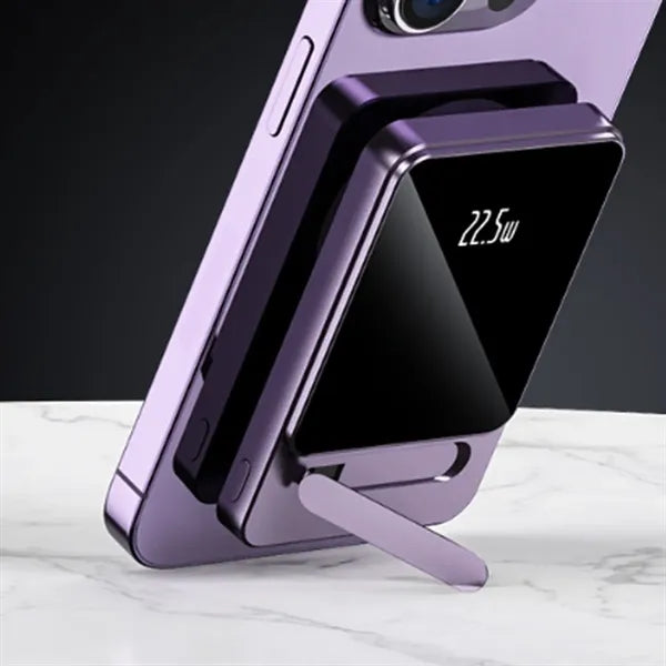 Magnetic Wireless Foldable Stand Portable Power Bank