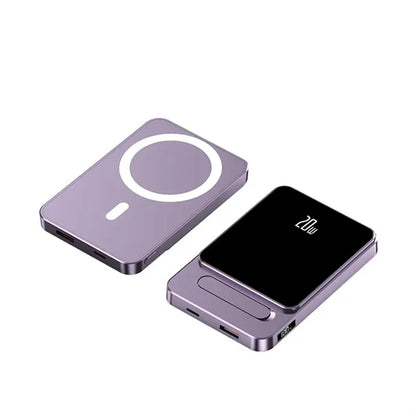 Magnetic Wireless Foldable Stand Portable Power Bank