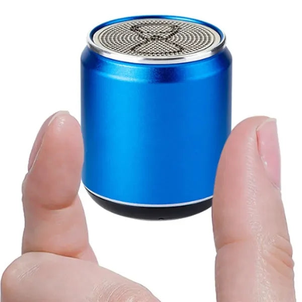 Stylish And Portable Metal Bluetooth Speaker With Lanyard