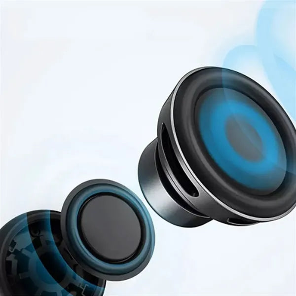 Stylish And Portable Metal Bluetooth Speaker With Lanyard