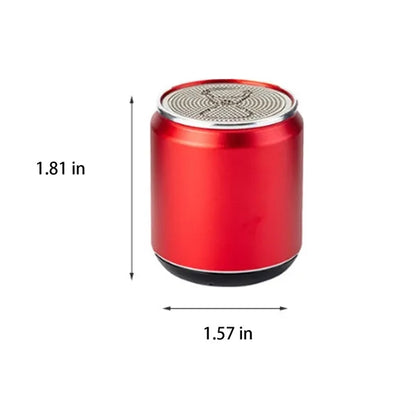 Stylish And Portable Metal Bluetooth Speaker With Lanyard