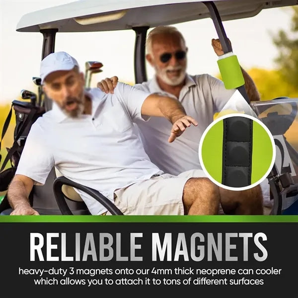 Party favors event beer insulated magnetic can cooler sleeve