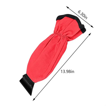 SUV truck snow removal cars window ice scraper with glove