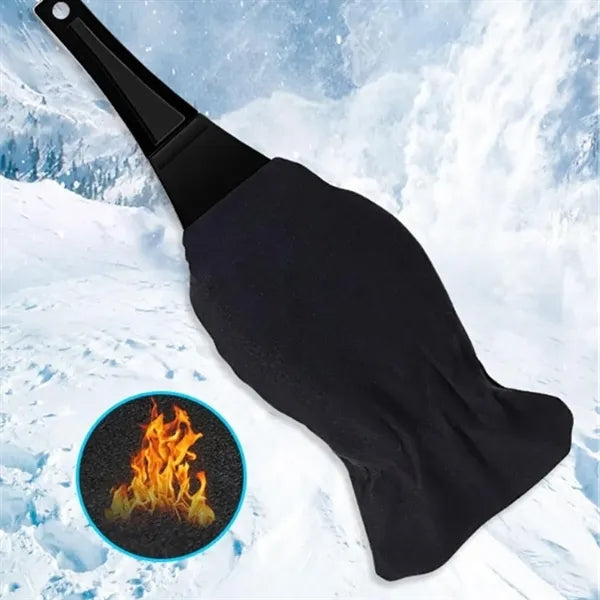 SUV truck snow removal cars window ice scraper with glove
