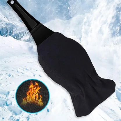 SUV truck snow removal cars window ice scraper with glove