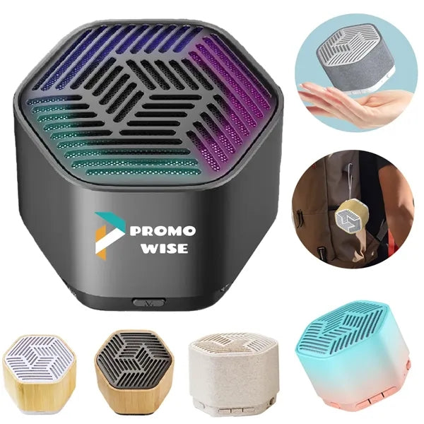 Mini Portable Low Power Consumption Wooden Bluetooth Speaker