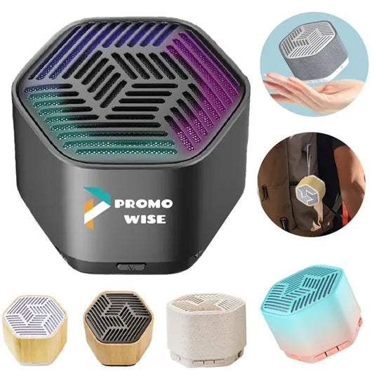 Mini Portable Low Power Consumption Wooden Bluetooth Speaker