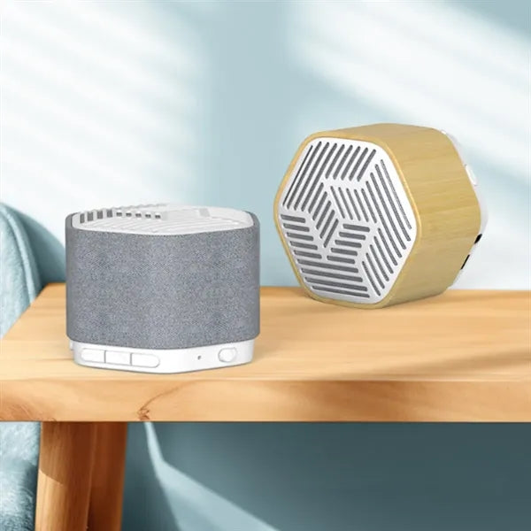 Mini Portable Low Power Consumption Wooden Bluetooth Speaker