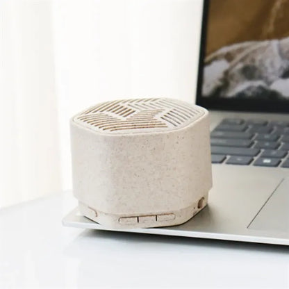 Mini Portable Low Power Consumption Wooden Bluetooth Speaker