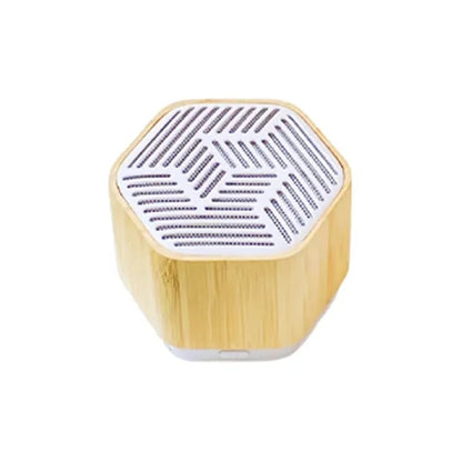 Mini Portable Low Power Consumption Wooden Bluetooth Speaker