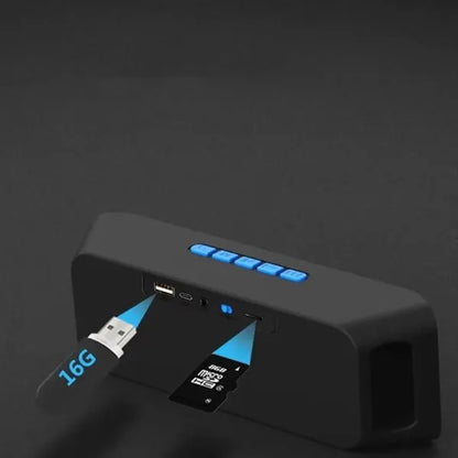 Mini Card Subwoofer Outdoor Wireless Dual Speaker Player