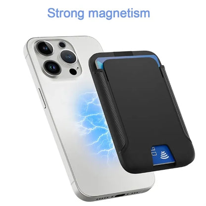 MagSafe Wallet Phone Stand Card Holder With Rotating Mount