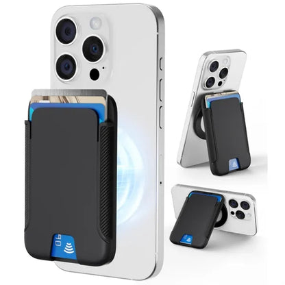 MagSafe Wallet Phone Stand Card Holder With Rotating Mount