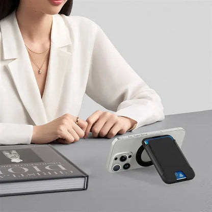 MagSafe Wallet Phone Stand Card Holder With Rotating Mount