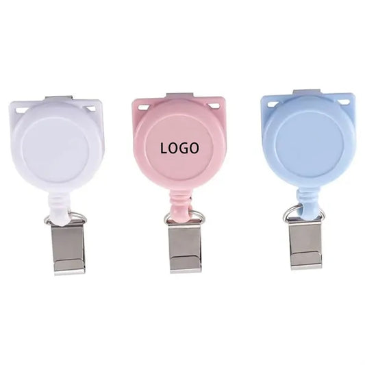 Plastic Round Expandable Name Card Holder
