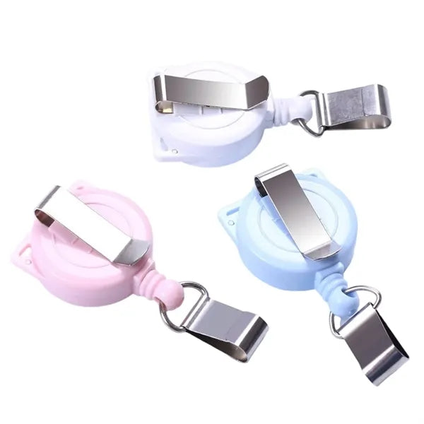 Plastic Round Expandable Name Card Holder