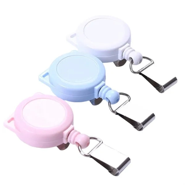 Plastic Round Expandable Name Card Holder